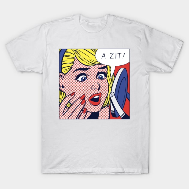 Pop Observant Girl T-Shirt by corbinhunsaker